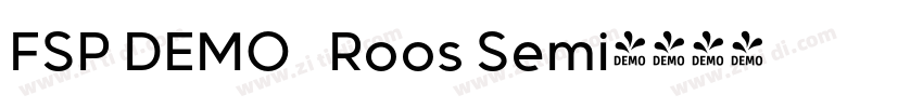 FSP DEMO   Roos Semi字体转换